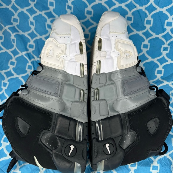 Nike Men’s size 12 Air More uptempo tri color high top sneakers multi rare shoes main image 4